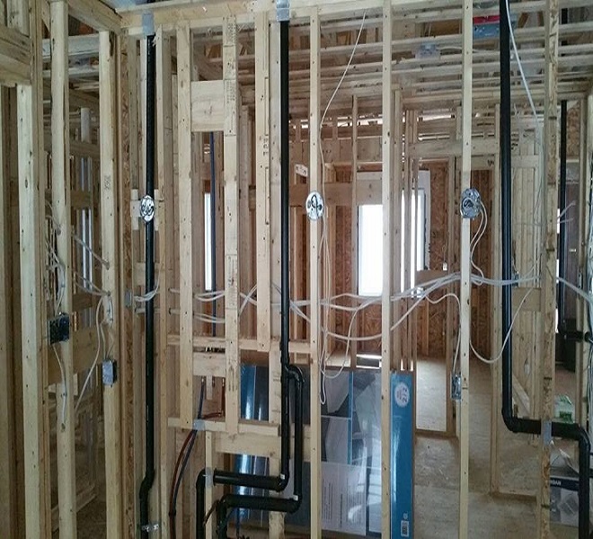 wiring in a new house